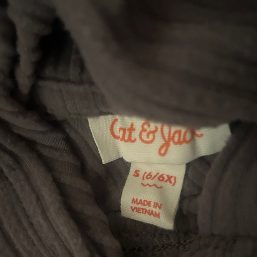 Cat & Jack Kids Brown Hoodie - Picture 2 of 3